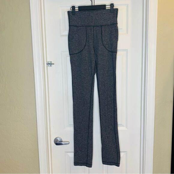 Lululemon Skinny Will Pant Herringbone Size 6 - Picture 1 of 10